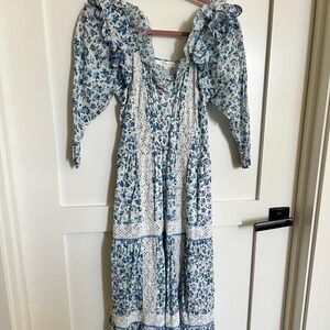 LoveShackFancy floral dress